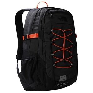 The North Face Borealis Backpack Black Pink School Laptop Travel Bag